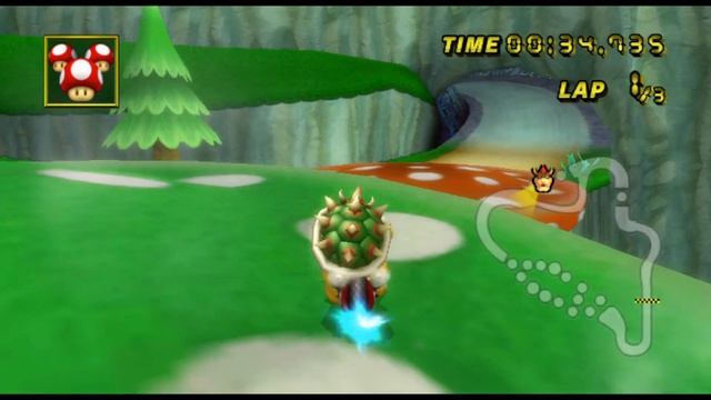 《Mario Kart Wii》Top 3 Easiest Glitches in Mushroom Gorge смотреть онлайн