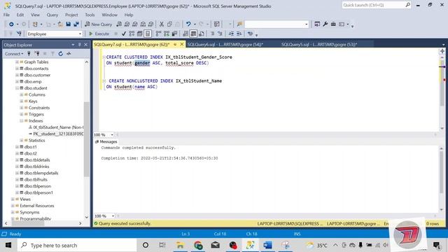 SQL Tutorial 33 | Index & Types | Tamil