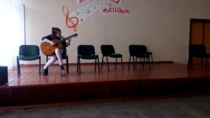 Игра на гитаре 2 класс муз.школа