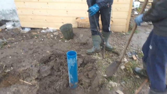 ОБУСТРОЙСТВО СКВАЖИНЫ ПОЛИМЕРНО ПЕСЧАНЫМИ КОЛЬЦАМИ