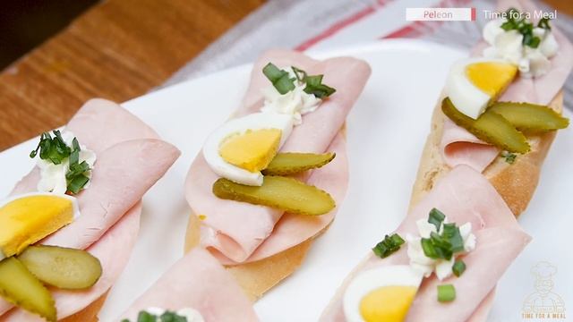 How To make Colorful Snack With French Bread смотреть онлайн