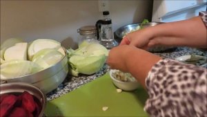 Маринованная капуста по гурийски Грузинская кухня