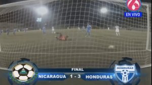 Nicaragua vs Honduras 1-3 2016