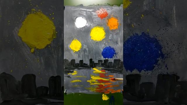 Рисуем Салют. Обучающий ролик смотреть онлайн