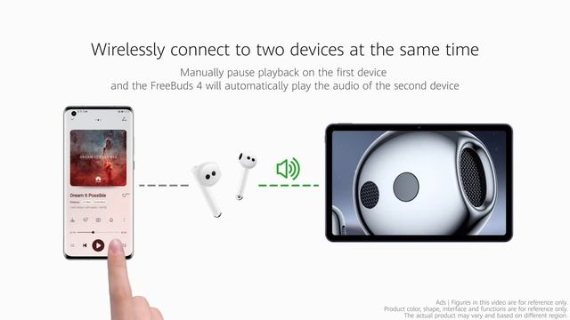 [How-To] HUAWEI FreeBuds 4 Dual-Device Connection смотреть онлайн
