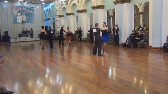 Ча-ча-ча Хобби класс Турнир Зимняя сказка смотреть онлайн