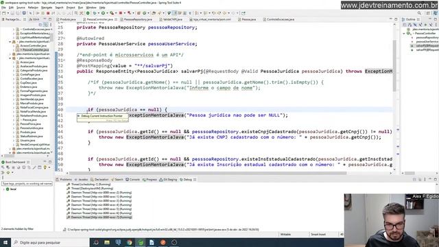 ? @Valid com Spring Validation - Mentoria em JAVA Web Full-Stack смотреть онлайн