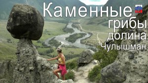 Каменные грибы, Кату-Ярык, долина Чулышман, Алтай 2021.