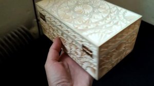 Шкатулка своими руками. Резьба по дереву. Простая геометрия для начинающих.