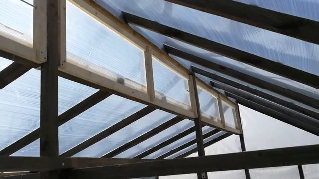 Окончание строительства теплицы по Митлайдеру