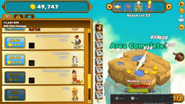 ОБЗОР ИГРЫ Clicker Heroes. смотреть онлайн