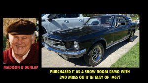 BUYING MY DREAM CAR!! A 1967 Ford Mustang 289v8 (One Owner, All Original) -  EP.1