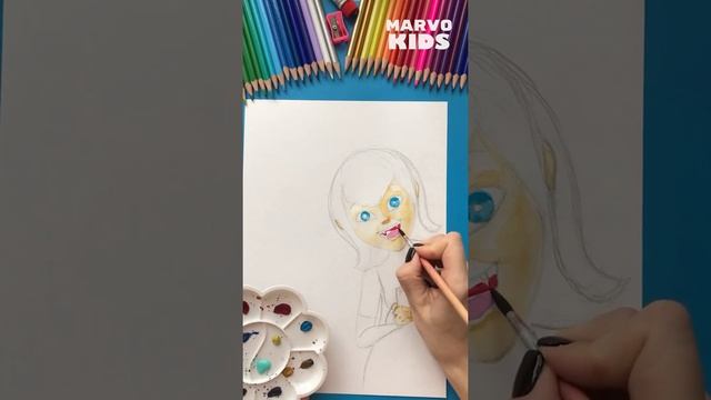 Как нарисовать Мэвис? из монстров на каникулах смотреть онлайн