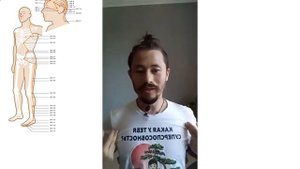 Простукивание точек меридиана желчного пузыря