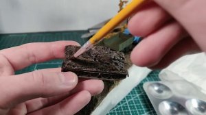 ДИОРАМА "УРАЛ вытаскивает из болота танк Т-34"