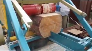 Станок многопильный рамный РМ-50-М2 - видео обзор работы