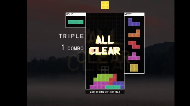 all clear challenge with tetris ai (cold clear by minuskelvin) смотреть онлайн