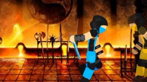 Скорпион VS саб-зиро: анимация,рисуем мультфильмы 2