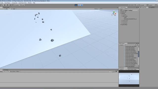 RayFire for Unity. Rigid. 16 Fading. смотреть онлайн
