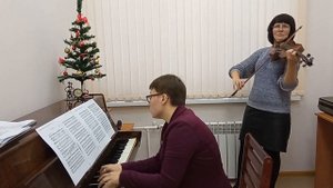 Дж. Эллертон "Тарантелла" Светлана Сапожникова (скрипка), Алина Норозбаева (фортепиано)