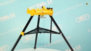 Цепные тиски для труб от 1/8" до 6"