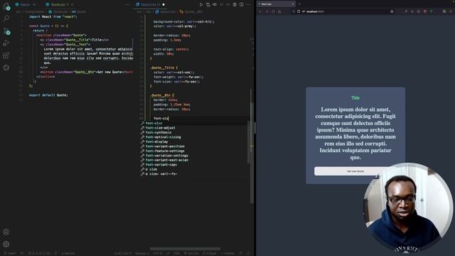 Frontend Mentor Challenge:Build an Advice Generator UI using React смотреть онлайн