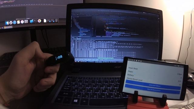 Xiaomi MiBand 3 and React-Native. Testing of Android part.