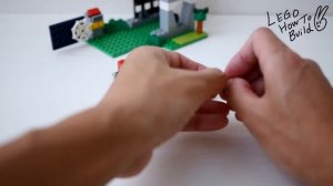 Building a LEGO Fire engine, helicopter and fire station using  Classic 10696 (Alternate build)