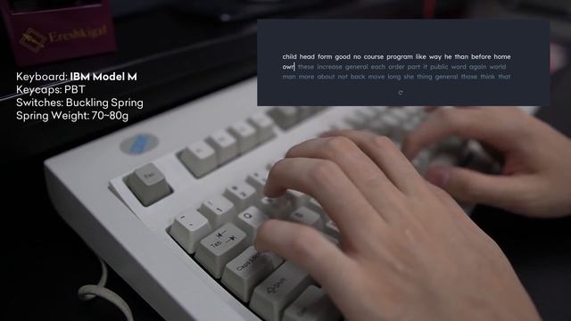 I bought the 1994 IBM Model M Keyboard... смотреть онлайн