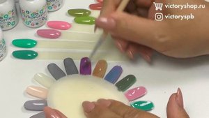 ГЕЛЬ-ЛАКИ AEROPUFFING: как смешивать цвета, создаем простые силуэтно-контурные дизайны гель-лаком!
