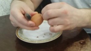 Как Очистить Яйцо (Выдуваем Яйцо из Скорлупы).