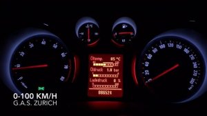 Opel Insigna OPC 2.8T V6 4x4 0-100 acceleration
