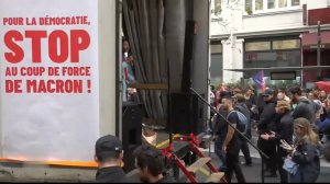 Manifestation de masse à Paris après la nomination du nouveau Premie ministre (07.08.2024)