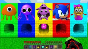 КРУГЛЫЙ ПОРТАЛЬНЫЙ ТОННЕЛЬ В МАЙНКРАФТ ЗОМБАК