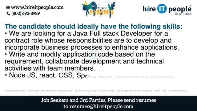 Java Full Stack Developer Jobs | Remote, | Job ID: 37634 | смотреть онлайн