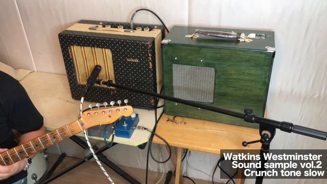 '60 Watkins westminster amp sound sample.2   Crunch tone slow смотреть онлайн