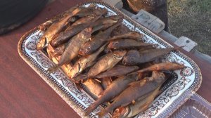 Коптим окуня горячим копчением. Окунь горячего копчения