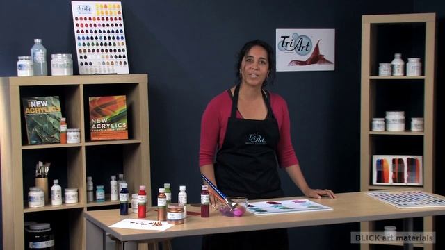 Tri-Art Finest Liquid Acrylic Paint смотреть онлайн