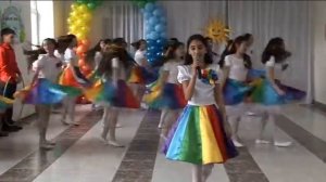 "Детский танец радуга"