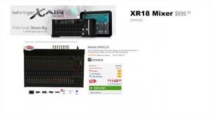 Why everyone needs one of these Digital Mixers - MIDAS MR18 and BEHRINGER X-AIR XR18 XR16 XR12 X18