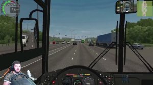 РАБОТАЮ ВОДИТЕЛЕМ АВТОБУСА - CITY CAR DRIVING + РУЛЬ