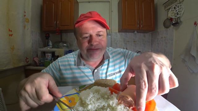 #mukbang #ASMR #food  Мукбанг- чайная колбаса с хреном. Простая и вкусная еда! 1363