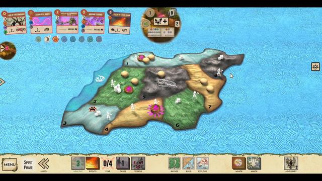 Spirit Island: Serpent Slumbering Beneath the Island vs Brandenburg-Prussia (level 2, board D) смотреть онлайн