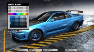 NFS ProStreet: Nissan Skyline GT-R (R34) Grip Customization & Race