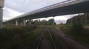 Ярославский трамвай поездка на "KTM-19" по маршруту №7 "Улица Свердлова" - "Улица Волгоградская"