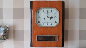 Часы Янтарь (Jantar) ОЧЗ с получасовым боем. 1979 г.в.