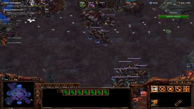 Starcraft 2 Coop Prestige Grind with Stukov on Temple of The Past смотреть онлайн