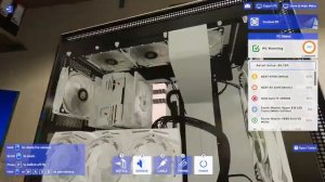 made an all white pc in pc building simulator 2