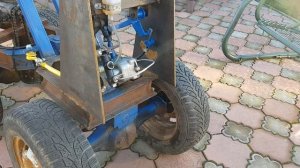 Мини погрузчик 4х4 переломка- органы управления