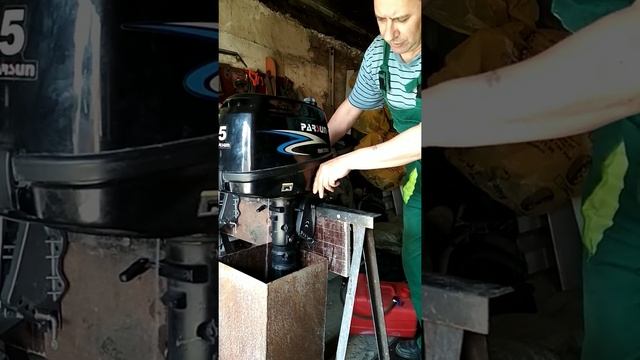 лодочный мотор "Parsun" 5л.с., 4такта смотреть онлайн